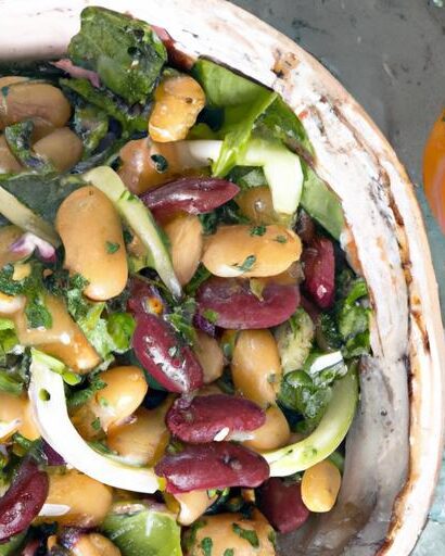 Bean Salad Bliss: A Nutritious Twist to Classic Sides