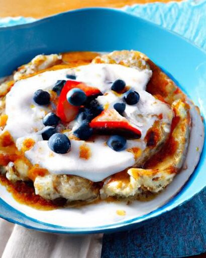 Fuel Your Morning: Delicious Baked Protein Pancake Bowls