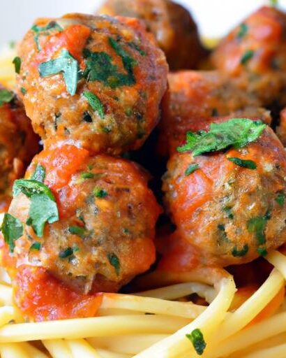 Savory Turkey Meatballs: Perfect Protein for Pasta Nights
