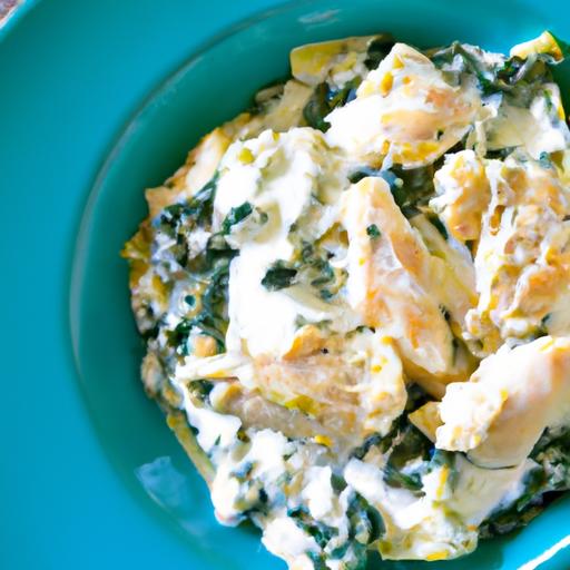 Wholesome Spinach⁤ Artichoke Chicken⁤ with‌ Creamy Cottage Cheese