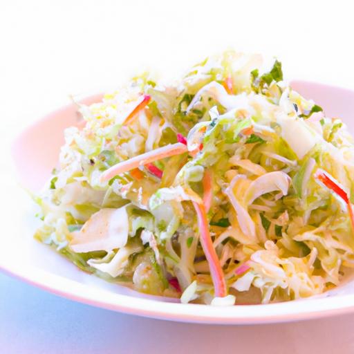 Sweet and Tangy Coleslaw: A Crisp Twist on Classic Salad