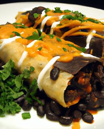 Chipotle Black Bean & Corn Freezer Enchiladas: Easy Prep!