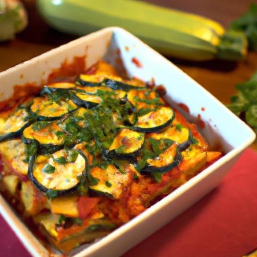 Freezer Veggie Lasagna: Zucchini & Marinara Made Easy