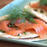 Delightful Smoked Salmon Flatbread with Zesty Dill Cream