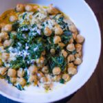 Creamy Coconut Chickpea Curry with Spinach & Basmati Bliss