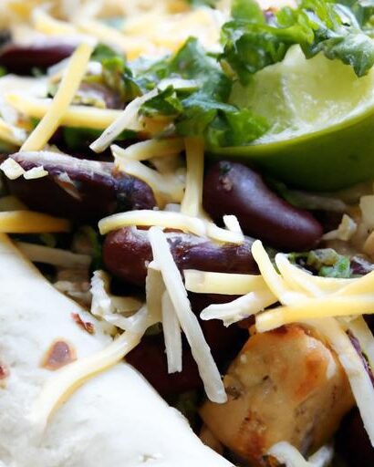 Coconut Rice & Black Bean Burritos: Perfect Freezer Meals