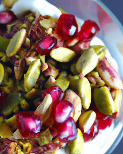 Crunchy Pistachio & Pomegranate Greek Yogurt Parfait Delight