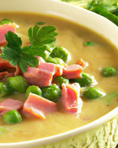 Hearty Slow Cooker Split Pea Soup: Deliciously Ham-Free