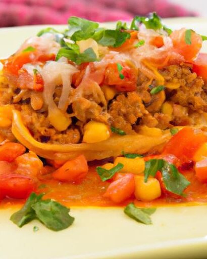 Taco Spaghetti Casserole: A Flavor-Packed Fusion Feast