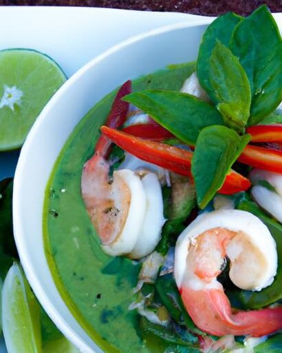 Savor the Taste: Authentic Thai Green Curry with Shrimp Guide