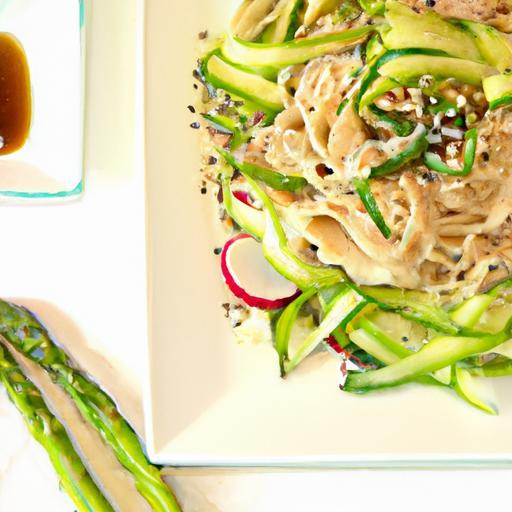 Chilled Sesame Noodle Salad with Edamame: A Refreshing Twist