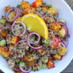 Energize Mornings: Quinoa Breakfast Bowl with Roasted Veggies