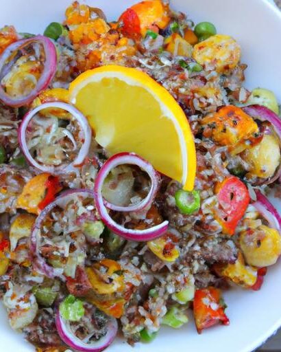 Energize Mornings: Quinoa Breakfast Bowl with Roasted Veggies