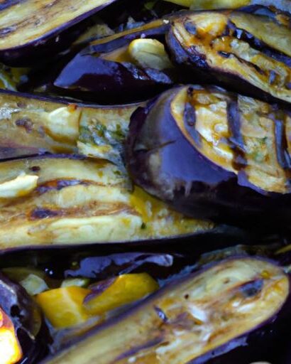 Savor Roasted Mediterranean Eggplant with Garlic & Herbs
