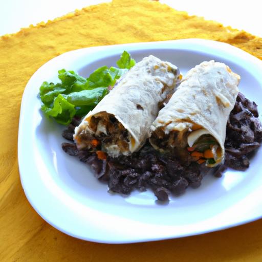 Coconut Rice & Black Bean burritos: Perfect Freezer Meals
