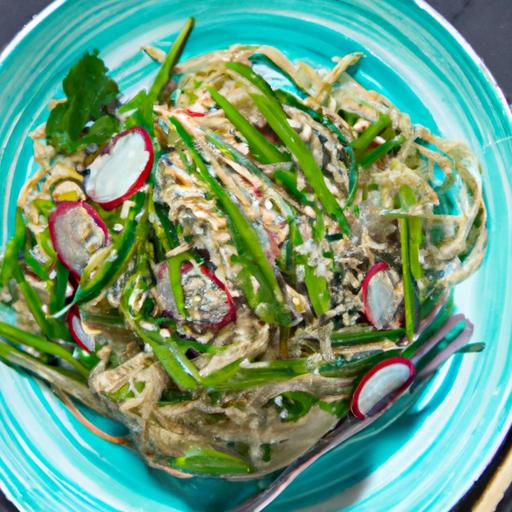 Chilled Sesame Noodle Salad with Edamame: A Refreshing Twist