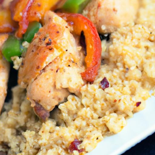 savor One-Pan Harissa Chicken with Veggies and Couscous