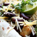Coconut Rice & Black Bean Burritos: Perfect Freezer Meals