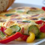 Bright Bites: Mediterranean Egg White Frittata Delight