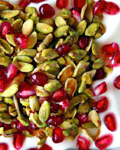 Brighten Your Day: Greek Yogurt Parfait with Pistachios & Pomegranate