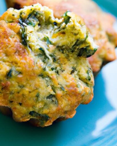 Fuel Your Mornings: Freezer Spinach & Feta Muffins Recipe