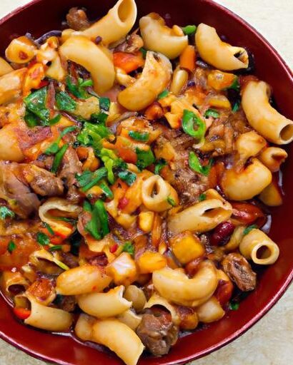 Hearty Pasta e Fagioli with Ground Beef: A Comfort Classic