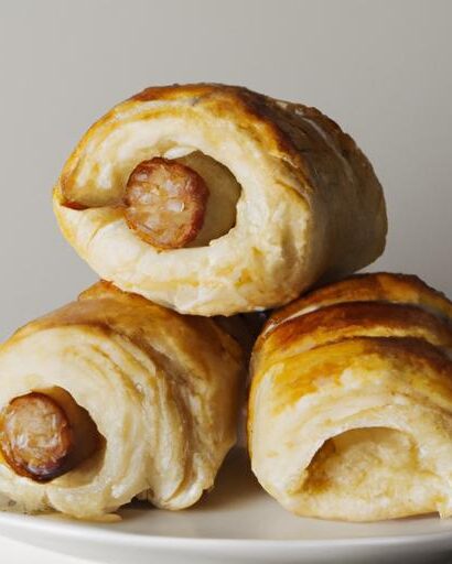 Flaky Puff Pastry Meets Classic British Sausage Rolls