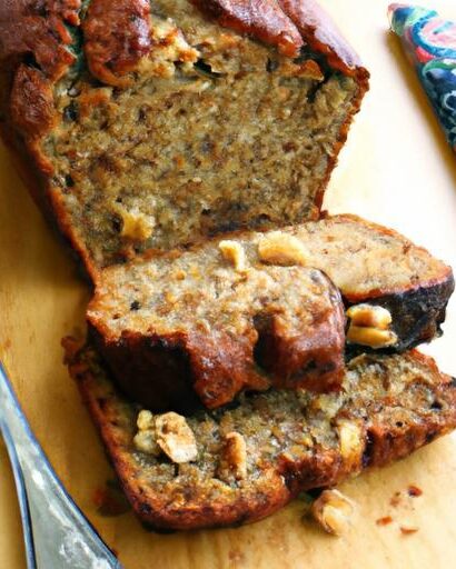 Wholesome Vegan Banana Bread with Crunchy Walnuts Recipe