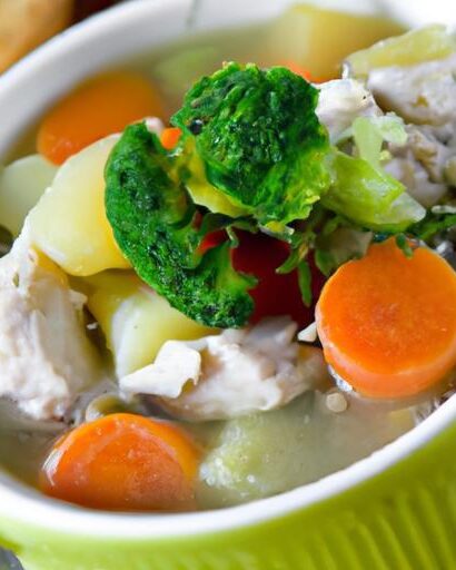 Wholesome Chicken Vegetable Soup: A Comforting Bowl of Goodness