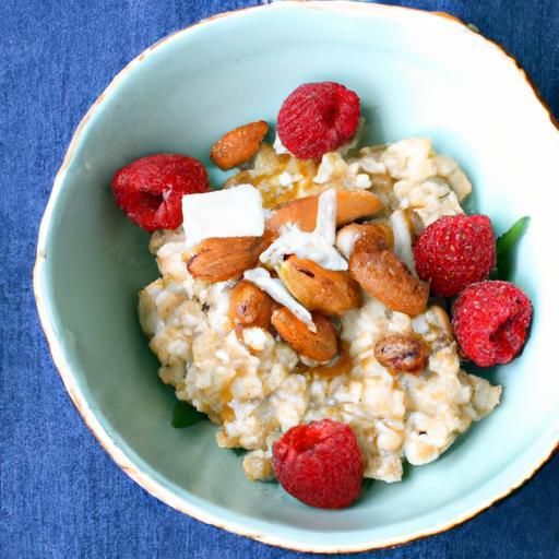 Sweet Mornings: Honey Almond Overnight Oats with Berries