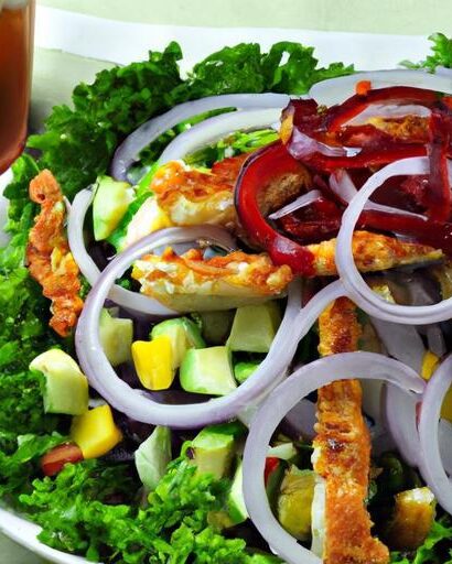 Savor the Flavor: BBQ Chicken Ranch Salad Bowl Delight