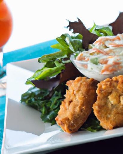Crab Cakes Delight: Perfectly Paired with Zesty Remoulade