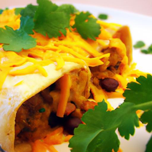 Hearty Breakfast Enchiladas: Beef and Egg Morning Delight