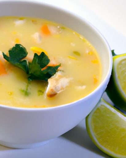 Zesty Greek Lemon Chicken Soup: A Refreshing Classic Recipe