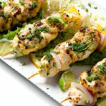 Savor the Zest: Peruvian Aji Verde Chicken Skewers Delight