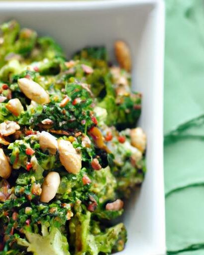 Crunchy Broccoli Salad with Nutty Sunflower Seed Twist