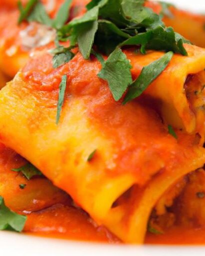 Manicotti Magic: A Delicious Journey Through Stuffed Pasta
