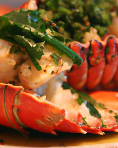 Savor Grilled Lobster Tails Drizzled with Garlic Butter Bliss