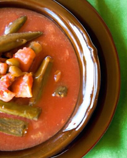 Savor the Soul of Cajun Spiced Okra and Tomato Gumbo