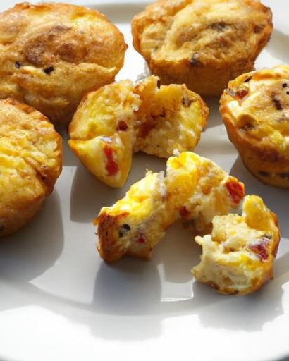 Cheesy Savory Pancake Muffins: A Tasty Twist on Breakfast