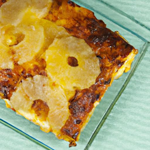 pineapple Casserole: A Sweet Twist on Comfort Classics