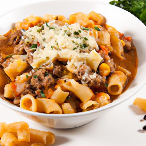 Hearty Pasta e Fagioli with Ground Beef: A Comfort Classic
