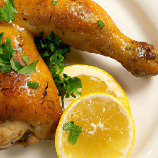 Zesty Lemon Herb Roasted Chicken thighs: Flavor Unleashed