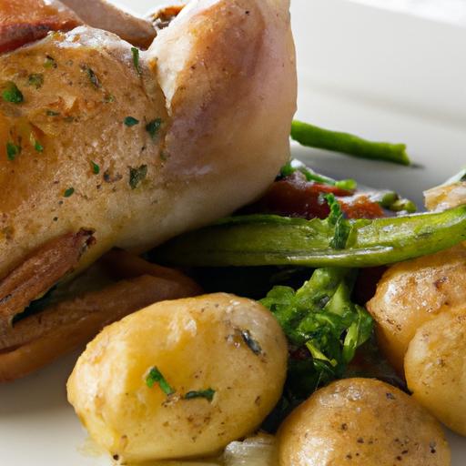 One-Pan Garlic Herb Chicken & Potatoes: Easy Flavor Feast