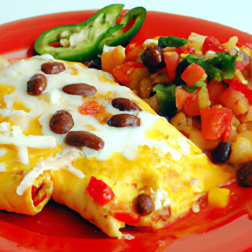 Hearty Breakfast Enchiladas: Beef and Egg Morning Delight