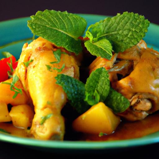 Savor the Sweet & Spicy Magic of Moroccan Chicken Tagine