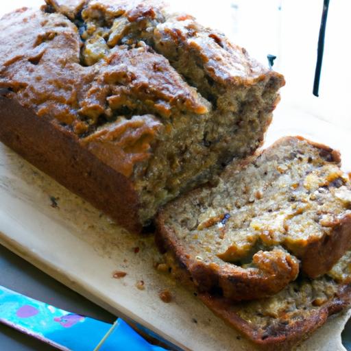 Wholesome ‍Vegan Banana Bread with Crunchy Walnuts Recipe