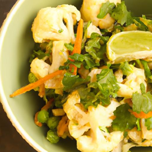 Brighten Your Meal with Cilantro Lime Cauliflower Bowls