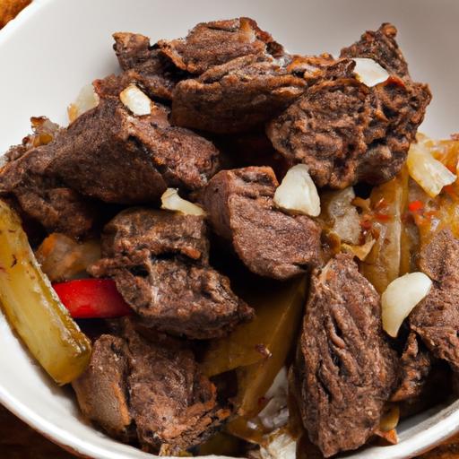 melt-in-Your-Mouth Slow Cooker Garlic Butter Beef Bites