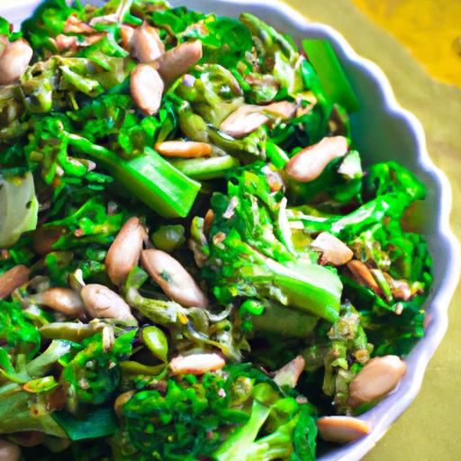 Crunchy Broccoli Salad with Nutty Sunflower Seed Twist